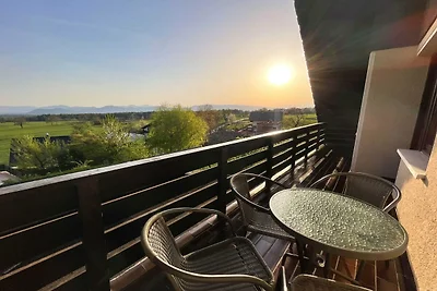 Two Bedroom Apartment with Balcony and Mounta...