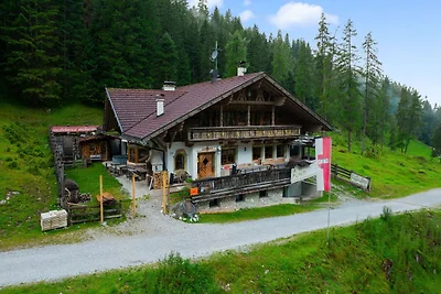 Urige Almhütte im Stubaital mit Sauna