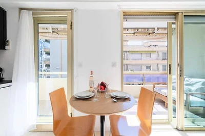 Studio mit Terrasse, 2 Minuten von der Croise...