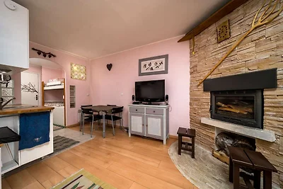 Studio in Allos met centrale verwarming