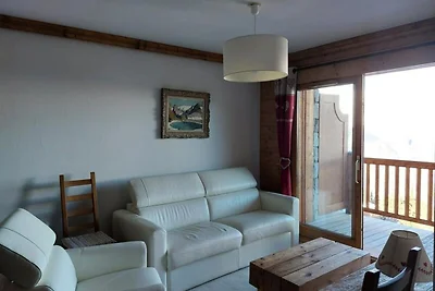 Apartment in Les Arcs mit Blick auf den Mont...