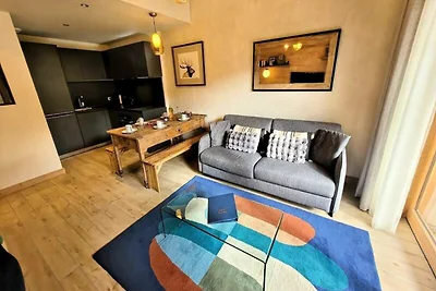 Apartment in den Alpen mit privatem Garten