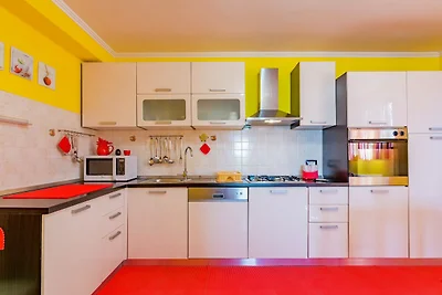 Wohnung in Cerovlje mit Meeresstrand