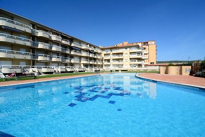 Wohnung in Estartit mit Meeresstrand