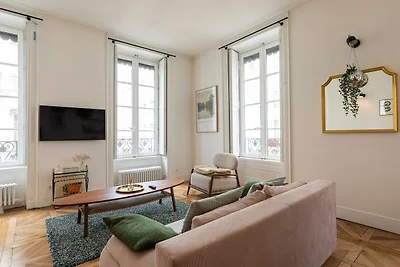 Luminoso Appartamento 2BR/4P - Bellecour/Plac...