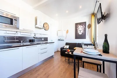 Studio met airconditioning in het hart van...