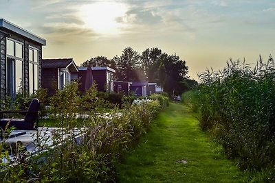 Chalet con vasca idromassaggio a legna a Zuna