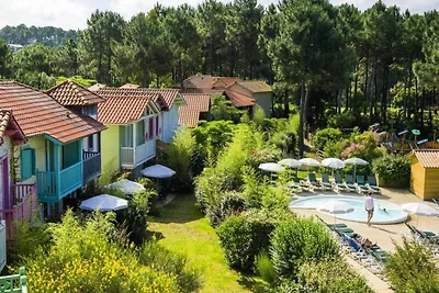 De huizen van Lacanau les Pins