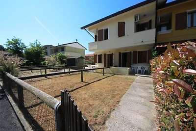 Retiro junto al mar de la playa de Rosolina...