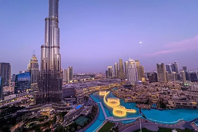 Luxus-Club-Suite | DIFC | Blick auf den Burj
