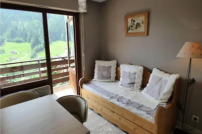 Studio in Nant Robert mit Aravis-Blick