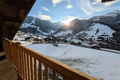 Chalet in Arèches-Beaufort mit Balkon