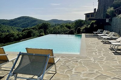 Wohnung in einem Ferienhaus mit Pool