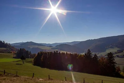 Ferienhaus mit Terrasse im Skigebiet