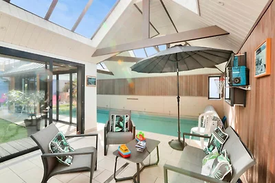 Apartment in Erquy mit beheiztem Pool