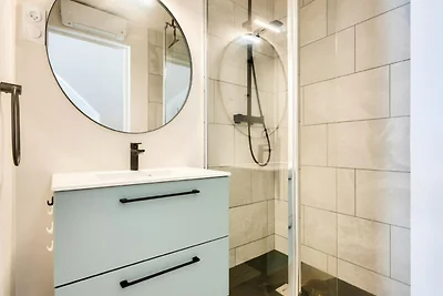 Apartment in La Mongie mit Zugang zu den...