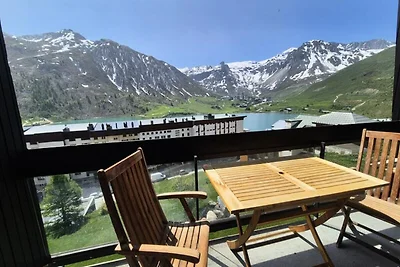 Apartment in Tignes mit Seeblick und Ski
