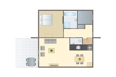 Ferienhaus mit Sauna, 18 km. aus Tilburg