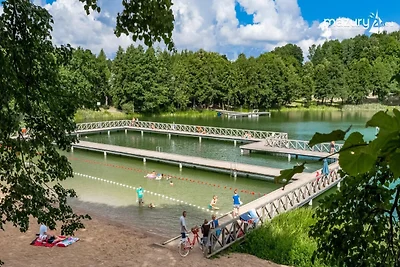 Ferienhaus mit Terrasse, direkt am See