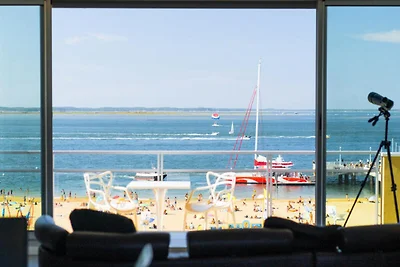 Geneviève auf dem Dach