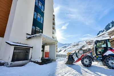 Apartment in La Mongie mit Zugang zu den...