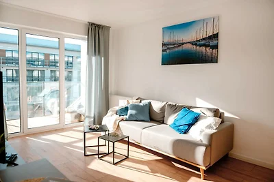 Komfortable Wohnung, Schwimmbad, Sauna, Dziwn...