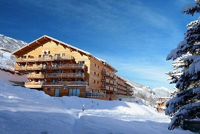 Gepflegte Wohnung im Holzstil in Vars