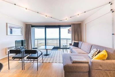 Appartement met twee terrassen en zeezicht