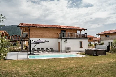 Cabin in Inzell with swimming pool