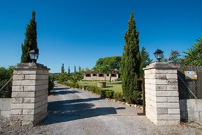 Steinerne Villa von Mallorca mit Gärten