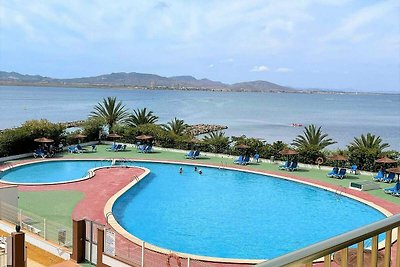 Apartment mit Pool am Strand von La Manga