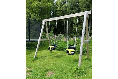 Blockhütte in Alleinlage