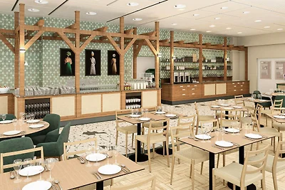 Apartment mit Balkon im Ferienpark in...