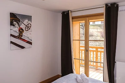 Apartment mit 3 Schlafzimmern und Bergblick