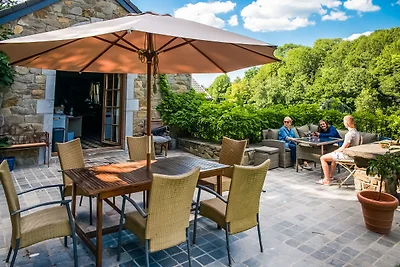 Ferienhaus mit Sauna und Schwimmbad