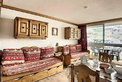 Apartment in Les Menuires mit Ski-Zugang