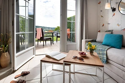 Casa duplex in stile normanno per 4 con spa