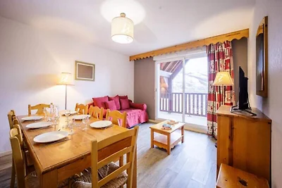 Wohnung in Peyragudes mit Balkonblick