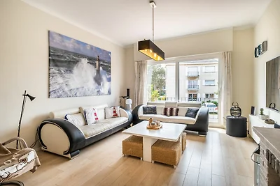 Lustucru Villa im ersten Stock in Koksijde
