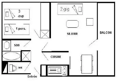 Appartamento a Plagne Villages vicino alla...