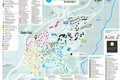 Chalet in Les Places met toegang tot de...