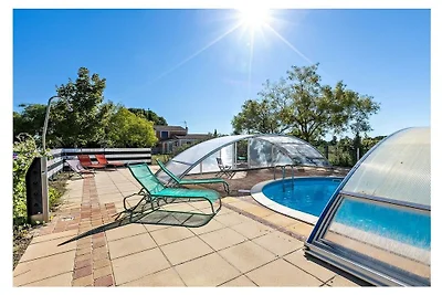 Vakantiehuis in Aspiran met zwembad