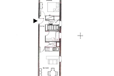 Apartment in Méribel mit Zugang zu den Pisten