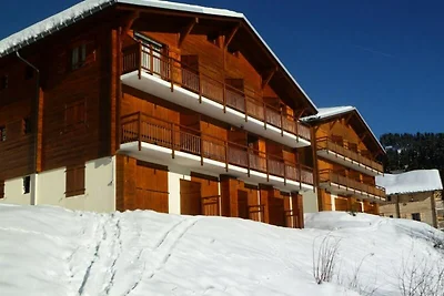 Ferienwohnung in Beaufortain mit Bergblick