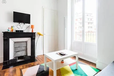 Le Jaurès T2 Voll ausgestatteter Balkon WLAN