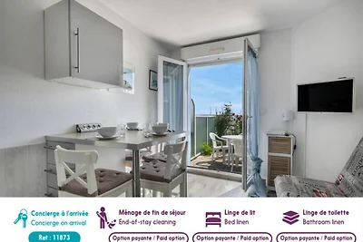Apartment in Saint-Marc mit Meerblick