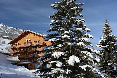 Gepflegte Wohnung im Holzstil in Vars