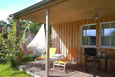 Ferienhaus mit Kamin am Achterwasser in Lütow