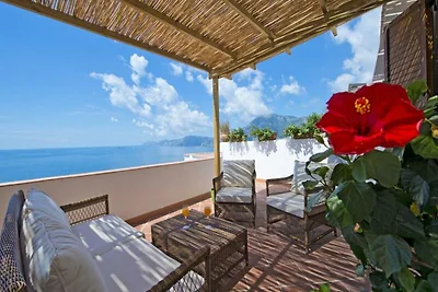 Haus in Praiano mit atemberaubendem Meerblick