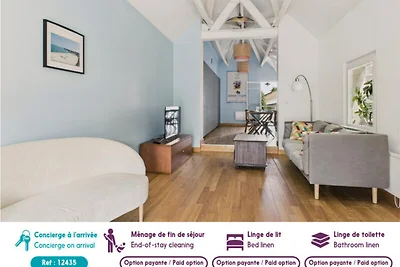 Huis met terras en tuin - 6 volwassenen/2...